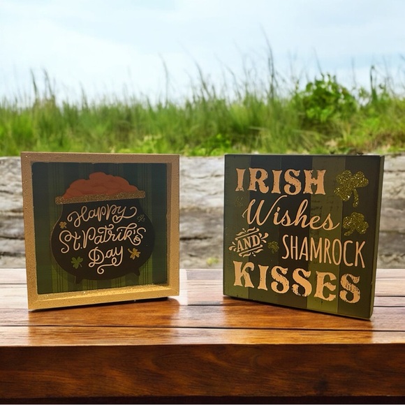 🆕ST. PATTY’S DAY/ LUCK OF THE IRISH DECORATIONS! SET OF 2 - Picture 1 of 13